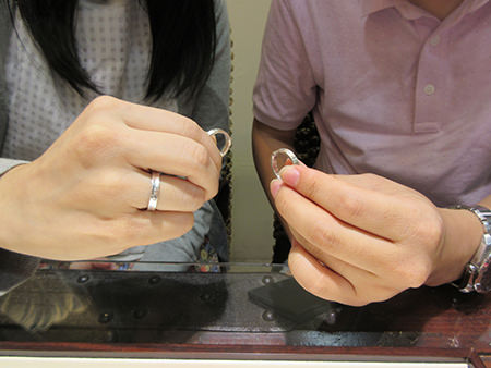 15101702木目金の婚約指輪と結婚指輪N_003.JPG