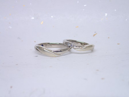 17043001木目金の結婚指輪　Y00４.JPG