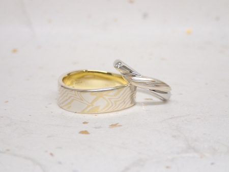 16091701 木目金の結婚指輪.JPG