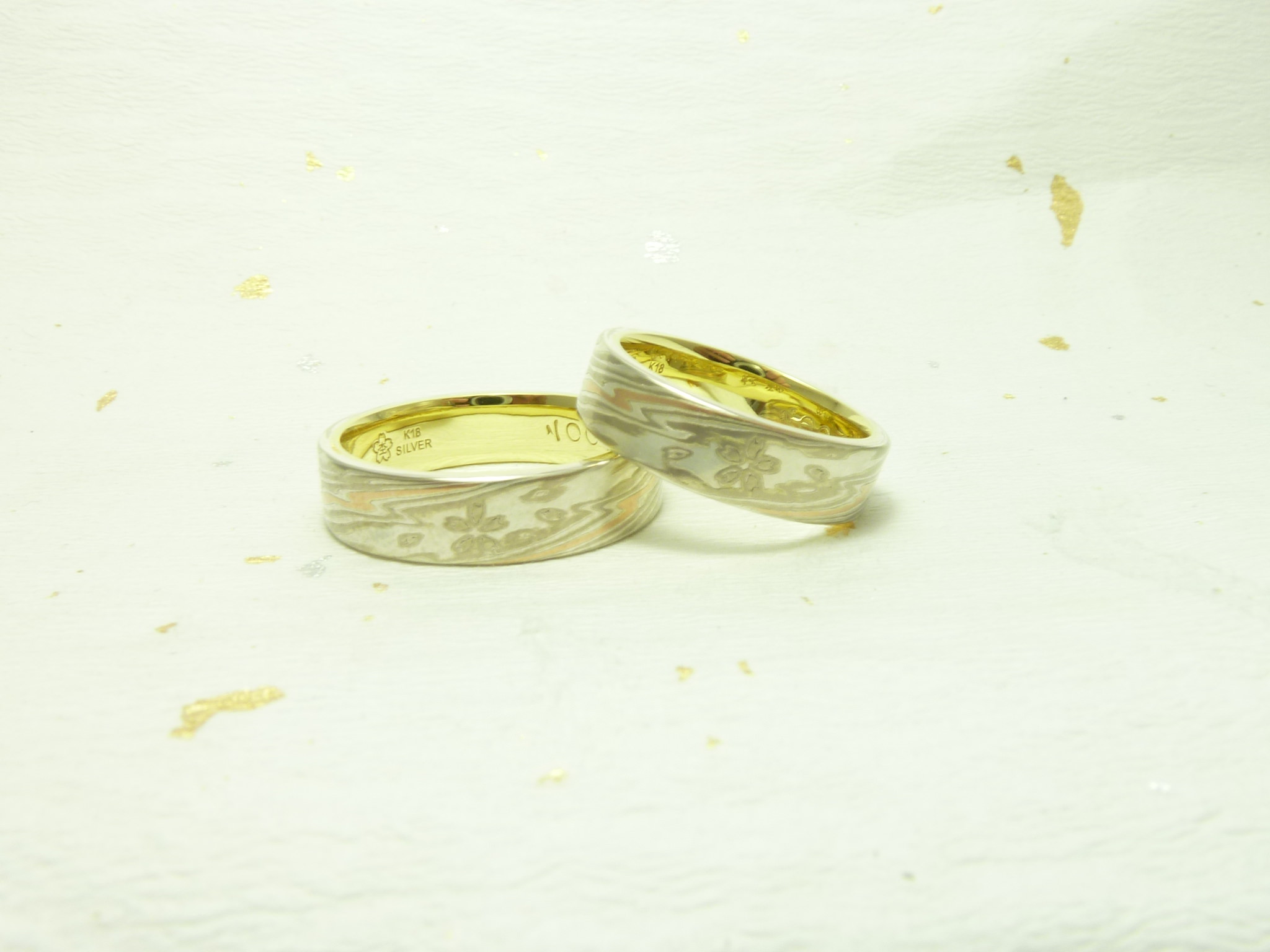 二人の想いをカタチにする結婚指輪・婚約指輪。世界に1つだけをオーダーメイド。結婚指輪・婚約指輪の杢目金屋