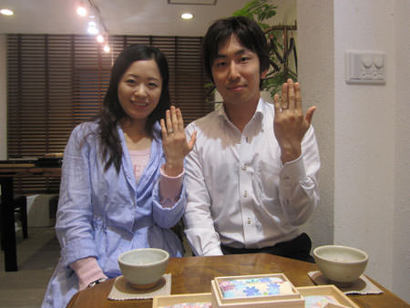 110529木目金の結婚指輪_神戸店001②.jpg