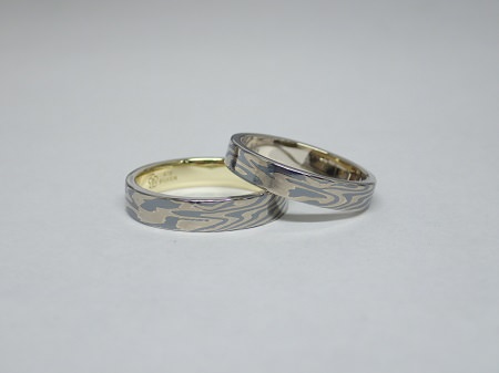 15081601木目金の結婚指輪Ｋ_004.JPG