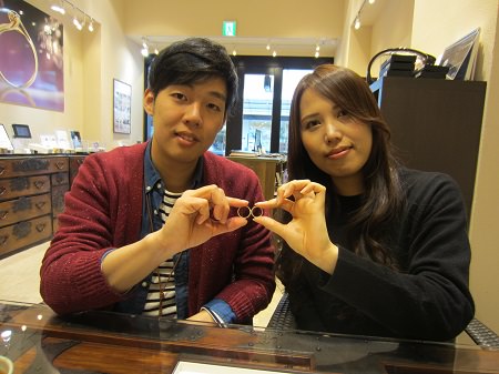 16021402木目金の結婚指輪Ｋ_002.JPG