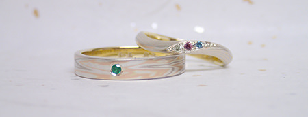 16061101木目金の結婚指輪Ｆ002.JPG
