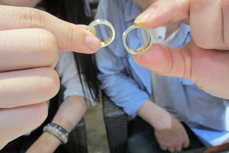 16070903木目金の結婚指輪Ｋ (3).JPG