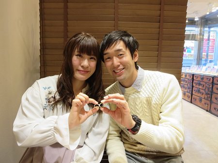 18011301木目金の結婚指輪＿Ｄ001.JPG