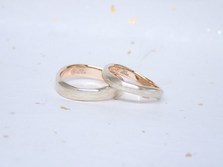 18032403木目金の婚約指輪と結婚指輪Y＿004.JPG