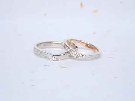 18040701木目金の婚約指輪、結婚指輪_005.JPG