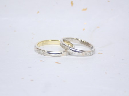 18041601木目金の婚約指輪、結婚指輪_Y004.JPG