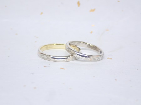 18041601木目金の婚約指輪、結婚指輪_Y004.JPG