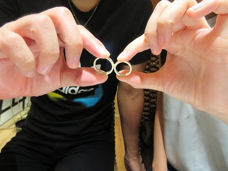 18100702木目金の婚約指輪と結婚指輪＿F001.JPG