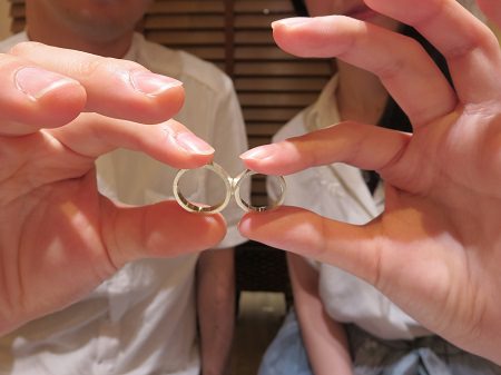 19062301木目金の結婚指輪＿Ｒ001.JPG
