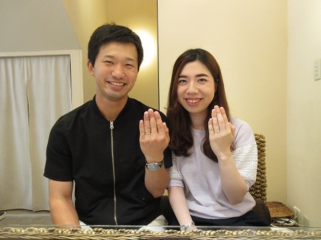 19071401木目金の婚約指輪、結婚指輪A_003.JPG