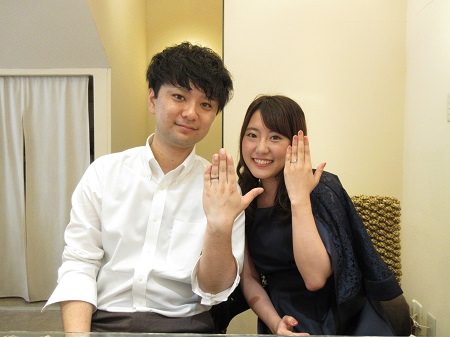 19072001木目金の婚約指輪、結婚指輪A_001.JPG