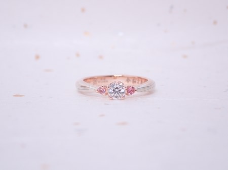 19072802木目金の婚約指輪ーJ004.JPG