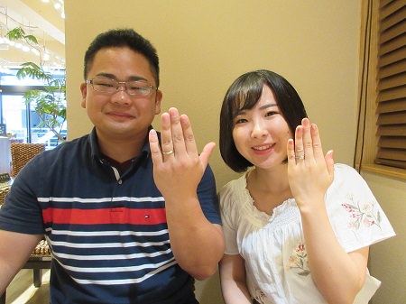 19082401木目金の婚約指輪と結婚指輪＿R003.JPG