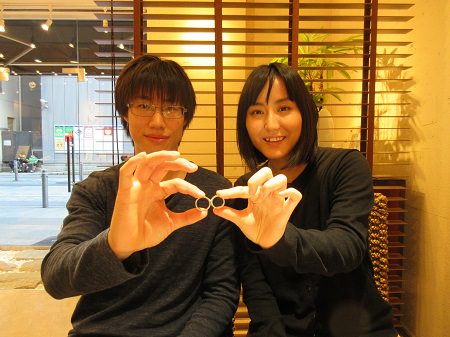 19120103木目金の婚約・結婚指輪＿B001.JPG