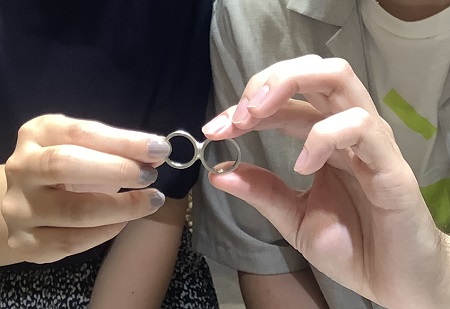 20101701木目金の結婚指輪₋D002.JPG