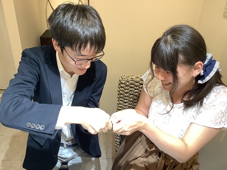 20102503木目金の婚約指輪と結婚指輪A_002.JPG