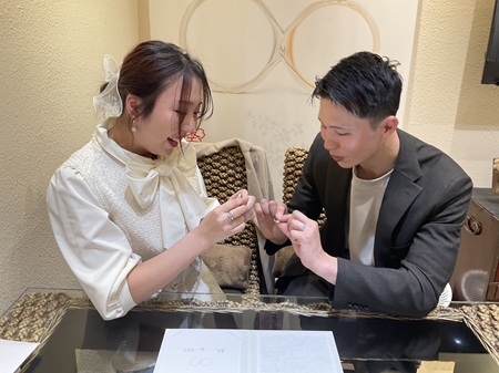 2025050901VC木目金の婚約指輪結婚指輪002.JPG