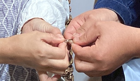 2025052709単色の婚約指輪・木目金の結婚指輪G002.JPG