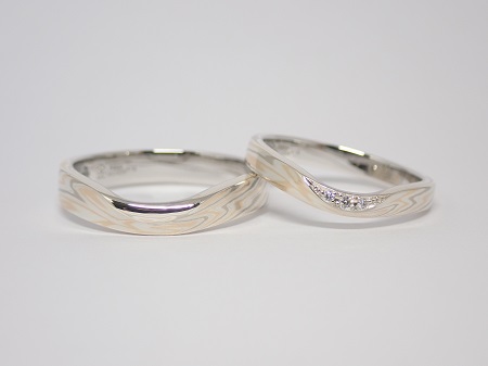 22011602木目金の婚約・結婚指輪_A004②.JPG