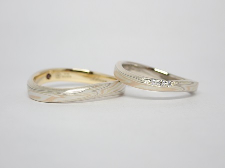 22112301木目金の結婚指輪OM003.JPG