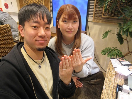 23022601木目金の結婚指輪　OM002.JPG