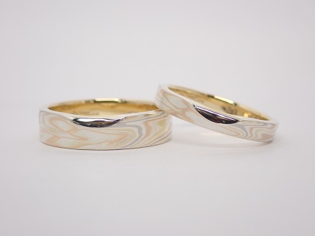23072601木目金の結婚指輪‗Q004.JPG