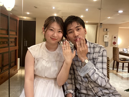 23080501木目金の結婚指輪K003.JPG