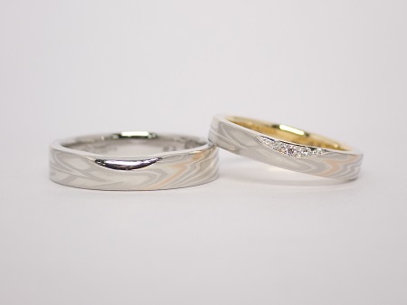 23090901木目金の結婚指輪OM001.JPG