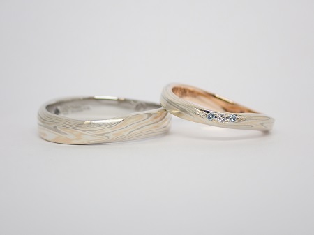 23091701木目金の婚約指輪・結婚指輪WK002.jpg