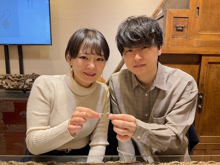 23112202木目金の結婚指輪VC001.JPG