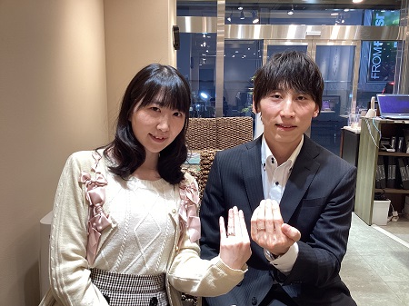 24031501木目金の婚約指輪・結婚指輪D007.JPG