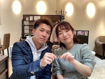 24042802木目金の婚約・結婚指輪Ｚ001.JPG