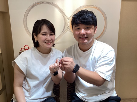 婚約指輪・結婚指輪【木目つむぎ】 | 杢目金屋 お客様の声
