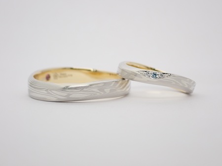 25060401　木目金の結婚指輪E002.JPG