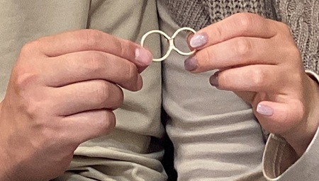 25061401木目金の婚約指輪と結婚指輪B001.JPG