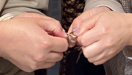 25061401木目金の婚約指輪と結婚指輪B002.JPG