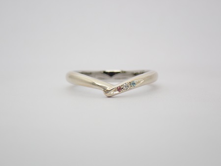 ☆杢目金屋☆ 逢桜 ダイヤモンド マリッジリング 結婚指輪 ゴールド