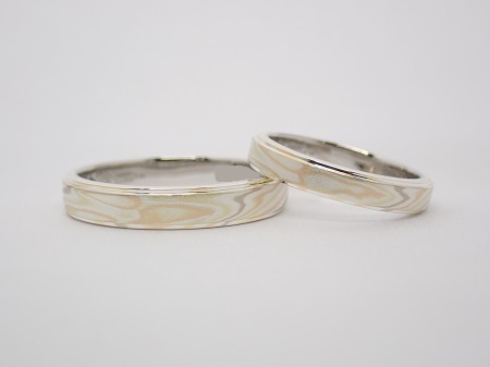 25071901木目金の結婚指輪 OM003.JPG