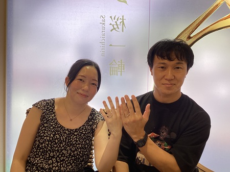 25072602木目金のご婚約指輪・ご結婚指輪N003.JPG