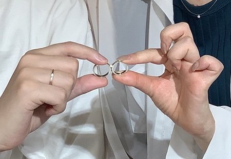結婚指輪【木目金V字】 | 杢目金屋 お客様の声(32,000件