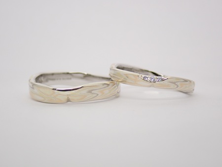 25080301木目金の婚約指輪・結婚指輪E002.JPG