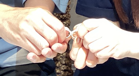 25082301木目金の婚約指と結婚指輪B002.JPG