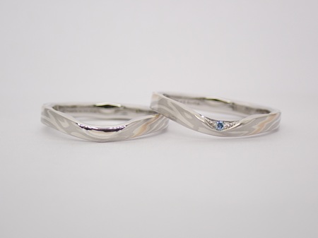 な*な様 【詳細不明】結婚指輪 婚約指輪 10号 P950 0.21 時つ風-ときつかぜ- | 作品詳細 | 婚約・結婚指輪の雅-miyabi