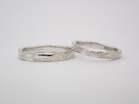 婚約指輪・結婚指輪【桜あわせ】 | 杢目金屋 お客様の声(34,000