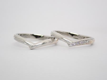 ★杢目金屋★ 逢桜 ダイヤモンド マリッジリング 結婚指輪 ゴールド シルバー 結婚指輪「逢桜」 | 結婚指輪・婚約指輪の杢目金屋