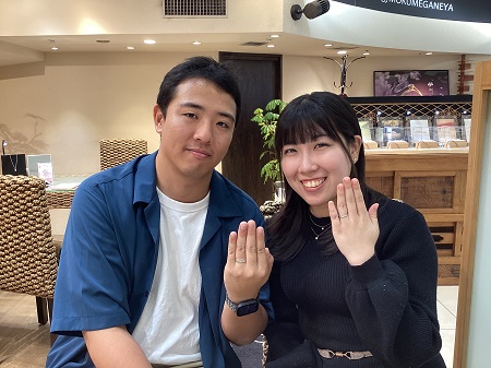 25101401木目金の結婚指輪 OM003.JPG