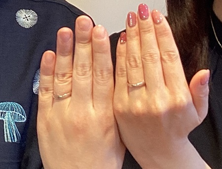 ベー太郎 【杢目金屋 】K18/SVマリッジリング　結婚指輪　18号 2025年最新】杢目金屋 リング・指輪の人気アイテム - メルカリ